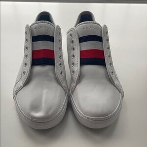White Slip-On Sneakers Tommy Hilfiger
